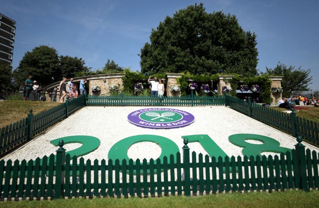 Wimbledon was the fourth major in a row Andy Murray has missed (Steven Paston/PA).
