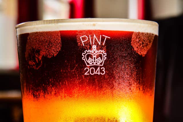 Call for return to Crown stamps on pint glasses