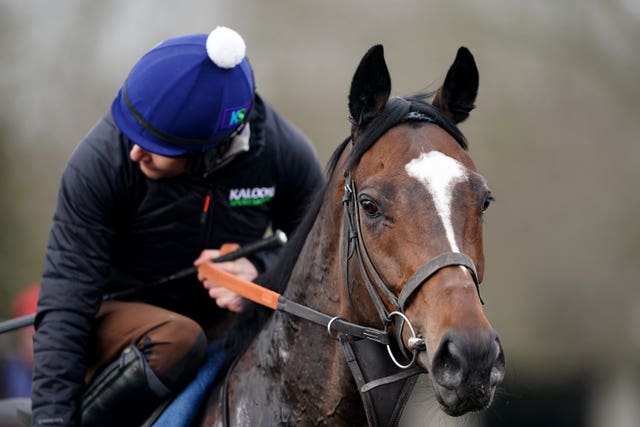 Jonbon and Aidan Coleman at Kempton