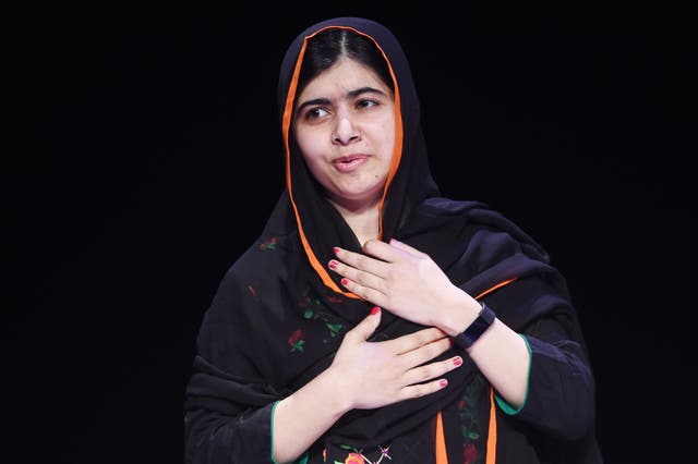 The Taliban attacked Malala in 2012, when she was just 14 (Joe Giddens/PA)