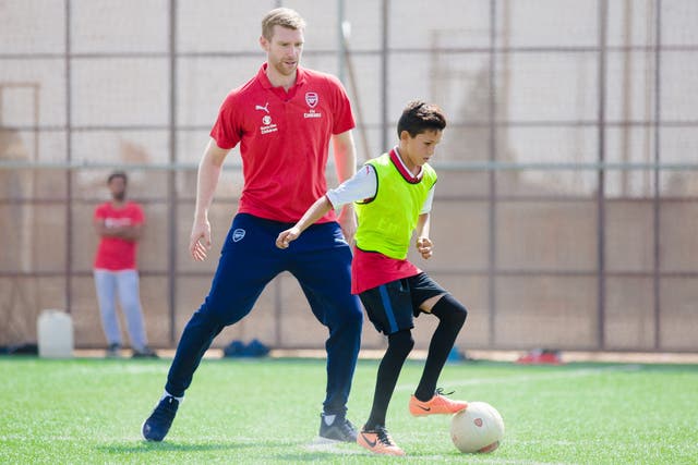 Per Mertesacker Handout Photo