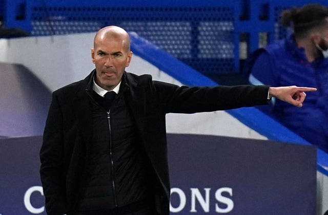 Zidane's side lost 3-1 on aggregate to Chelsea in the Champions League semi-final earlier this month, losing 2-0 at Stamford Bridge