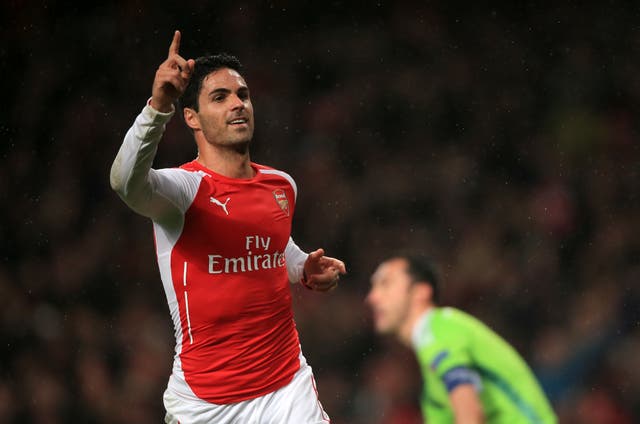 Former Arsenal man Mikel Arteta was expected to return
