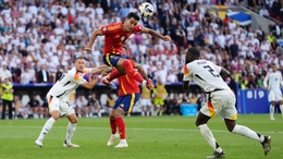 Mikel Merino scored the winner for Spain to beat Germany 2-1 (Bradley Collyer/PA)