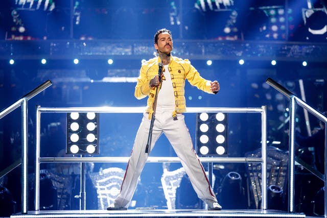 Reality TV star Pete Wicks as Freddie Mercury