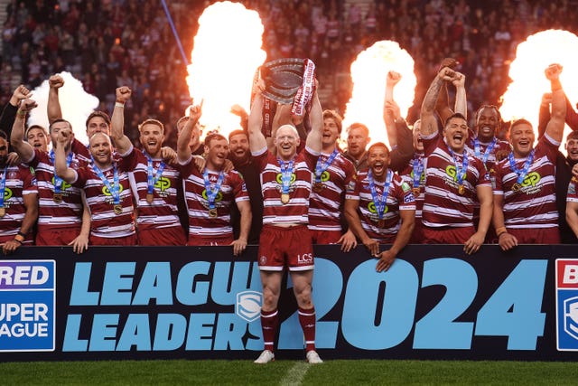 Wigan Warriors v Salford Red Devils – Betfred Super League – The Brick Community Stadium