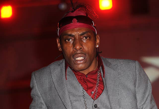 Former housemate Coolio at the Celebrity Big Brother Final, at Elstree Studios, Borehamwood, Hertfordshire