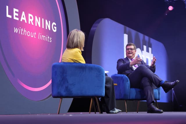 Sir Martyn Oliver was in conversation with Laura McInerney