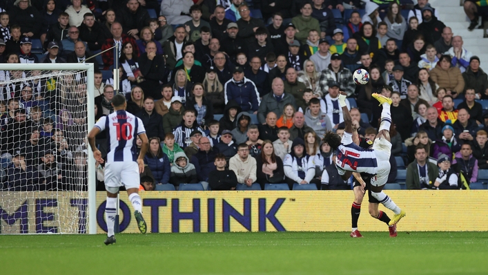 Brandon Thomas-Asante scored a spectacular goal for West Brom (James Holyoak/PA)