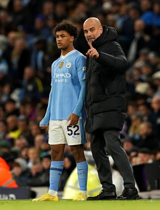Manchester City boss Pep Guardiola has been delighted with Oscar Bobb's contribution to date