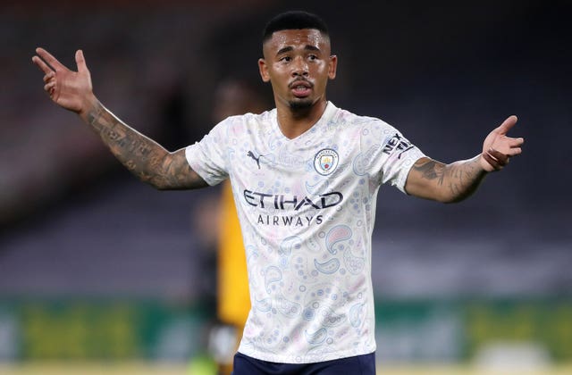 Gabriel Jesus is also nearing a return after injury