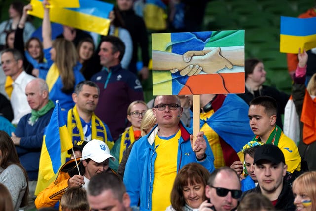 Republic of Ireland v Ukraine – UEFA Nations League – Group B1 – Aviva Stadium