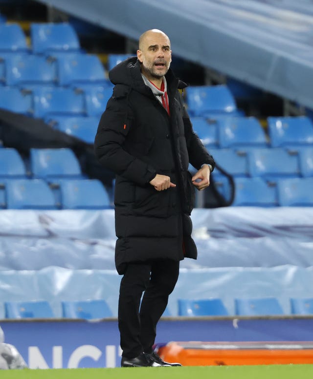 Guardiola is preparing his side to face Fulham this weekend