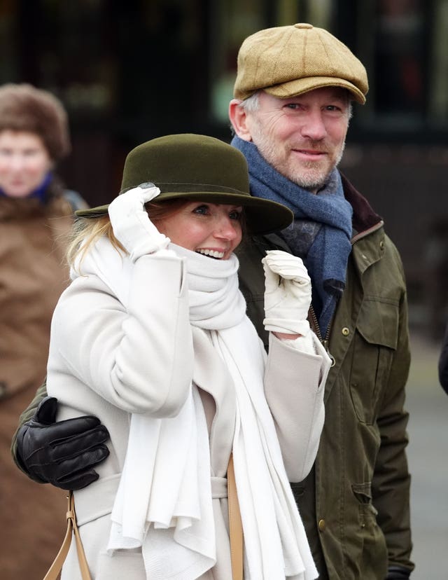 Geri Halliwell-Horner and Christian Horner