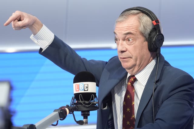 Nigel Farage on LBC