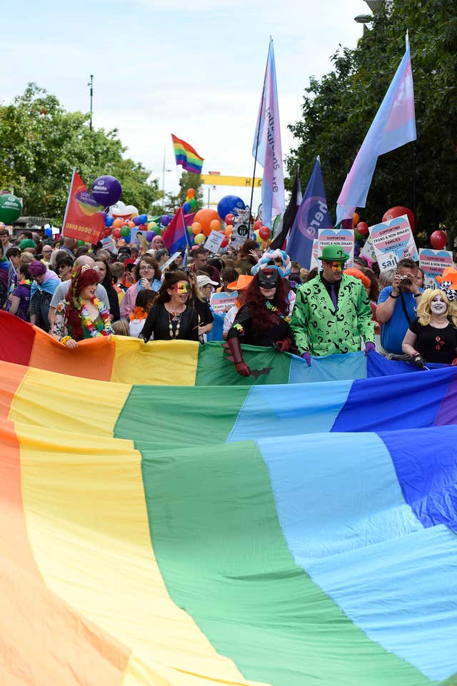 In Pictures: Belfast Pride parade brings a rainbow to the streets ...