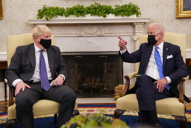 Boris Johnson visit to US