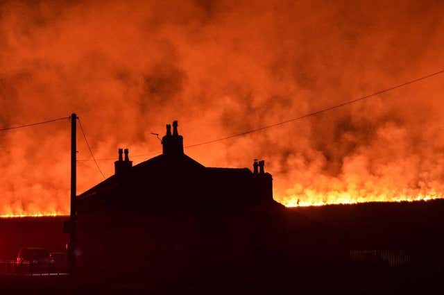 Saddleworth Moor fire