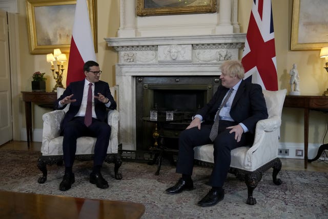 Mateusz Morawiecki visit to UK