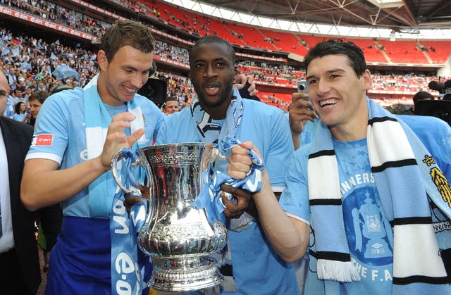 Toure steered City to FA Cup glory in 2011