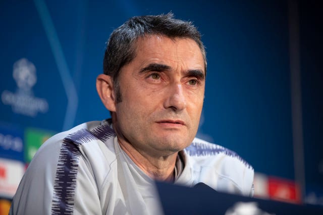 Barcelona manager Ernesto Valverde is set to make changes to his side