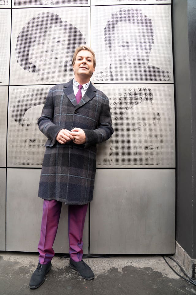 Julian Clary joins the Palladium wall of fame
