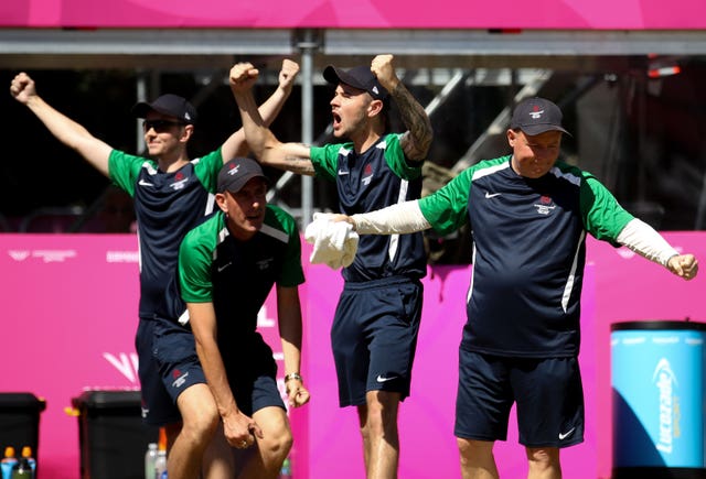 Northern Ireland eased to victory over India in the men's fours final (Isaac Parkin/PA)