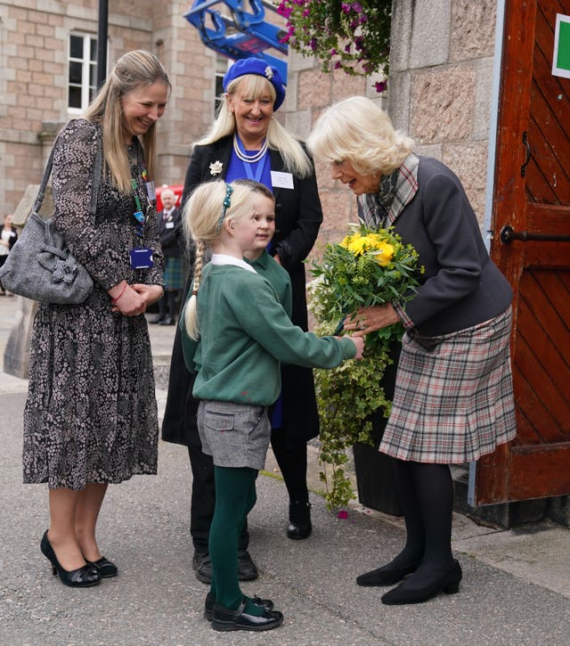 Royal visit to Aberdeenshire