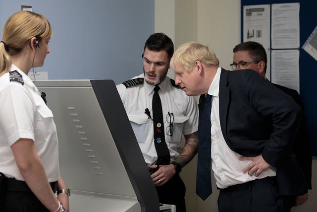 Boris Johnson visit to HMP Leeds