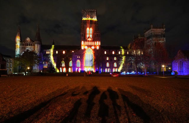 Lumiere Durham light festival 2019