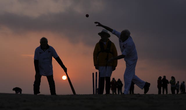 Bramble Bank cricket match