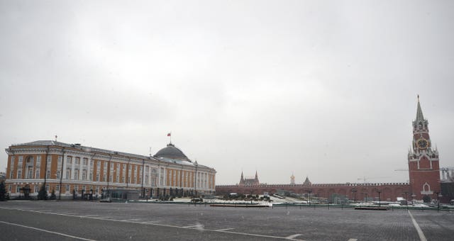 The Kremlin (Nick Potts/PA)