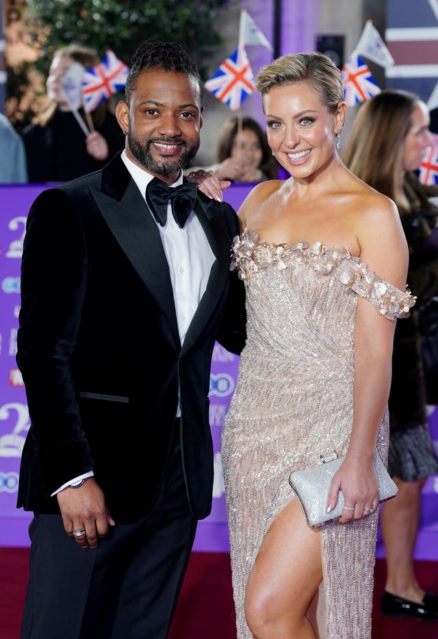 JB Gill and Amy Dowden