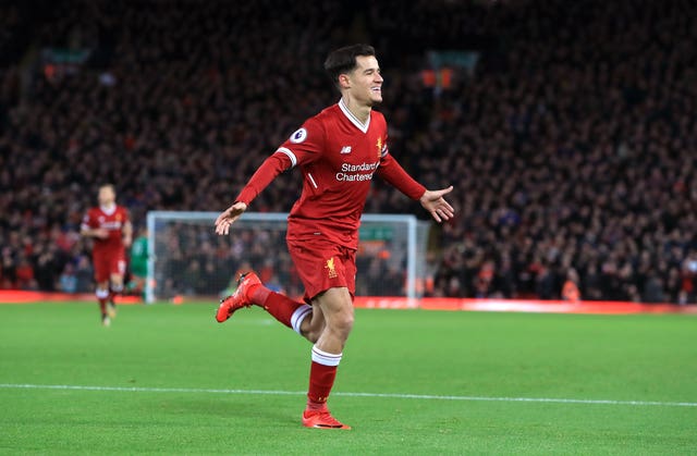 Philippe Coutinho left Liverpool in January 2018