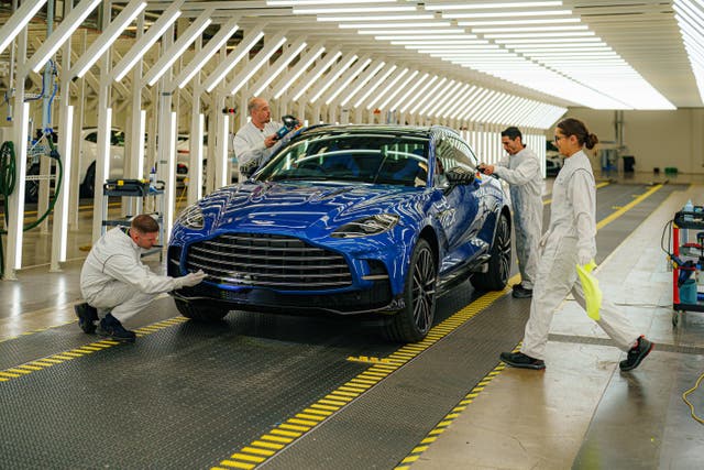 Aston Martin factory