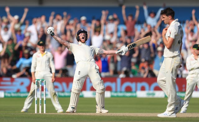 Ben Stokes celebrates at Headingley