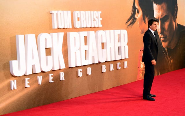Tom Cruise played Jack Reacher