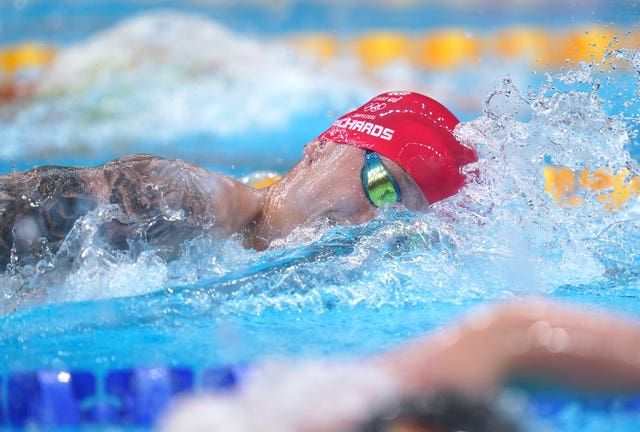 Matt Richards at the Tokyo Olympics