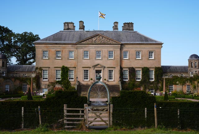 Dumfries House in Ayrshire, Scotland, serves as the headquarters for The King's Foundation 