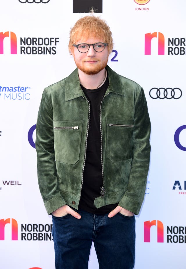 Ed Sheeran at an event