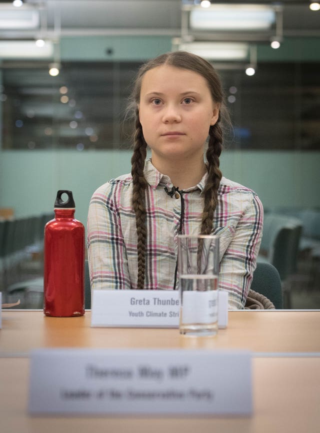 Swedish climate activist Greta Thunberg 