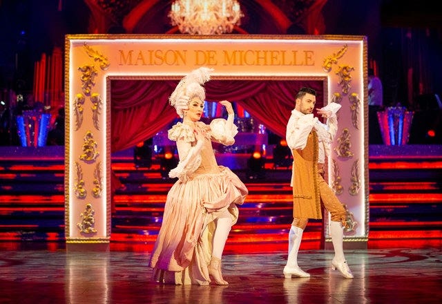 Michelle Visage and Giovanni Pernice