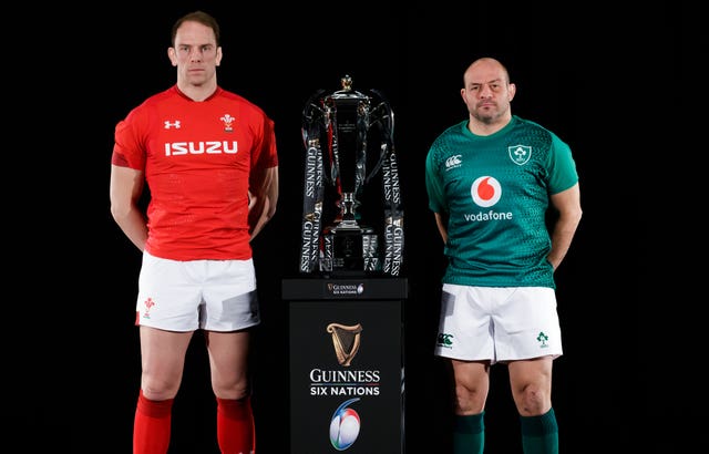 Alan Wyn Jones, left, will be hoping to lead Wales to Grand Slam glory when they face Ireland this weekend