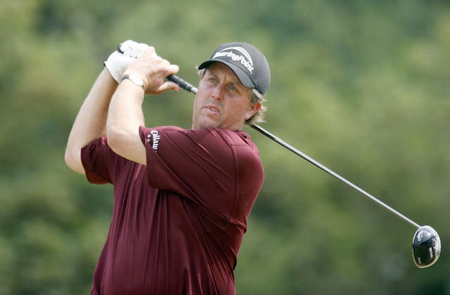 Mickelson posted a final-round three-under-par 69 that put him on seven under for the tournament (Peter Byrne/PA).