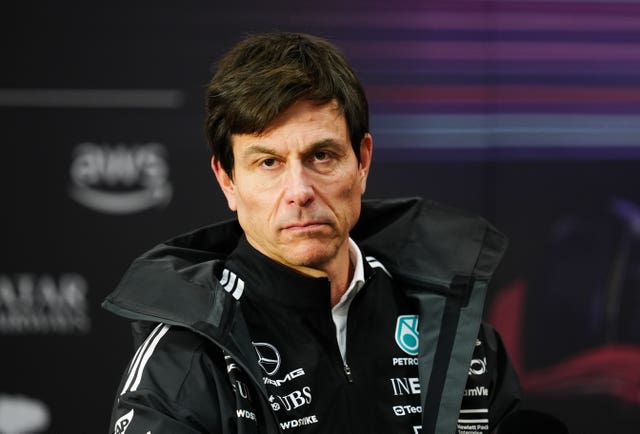 Mercedes team principal Toto Wolff in Bahrain 