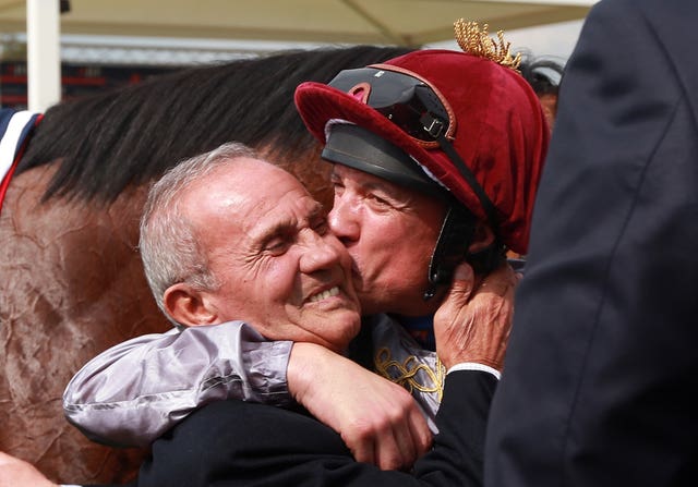 Frankie Dettori's father, Gianfranco, also won the Italian 2000 Guineas