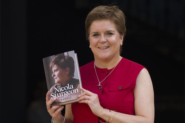 Nicola Sturgeon memoir