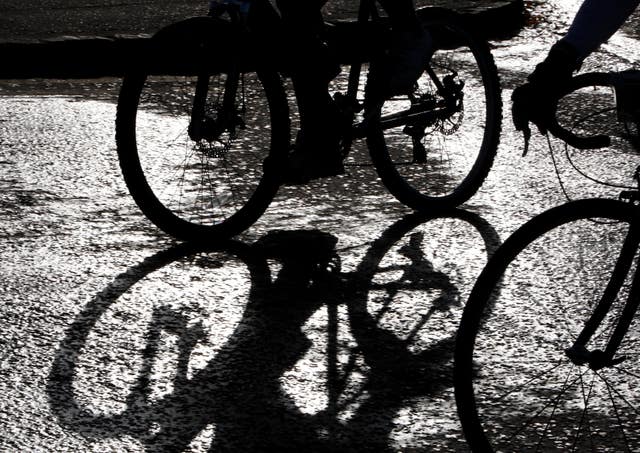 Cyclists' wheels