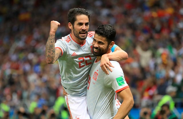 Diego Costa, right, has been in fine form (Adam Davy/EMPICS)