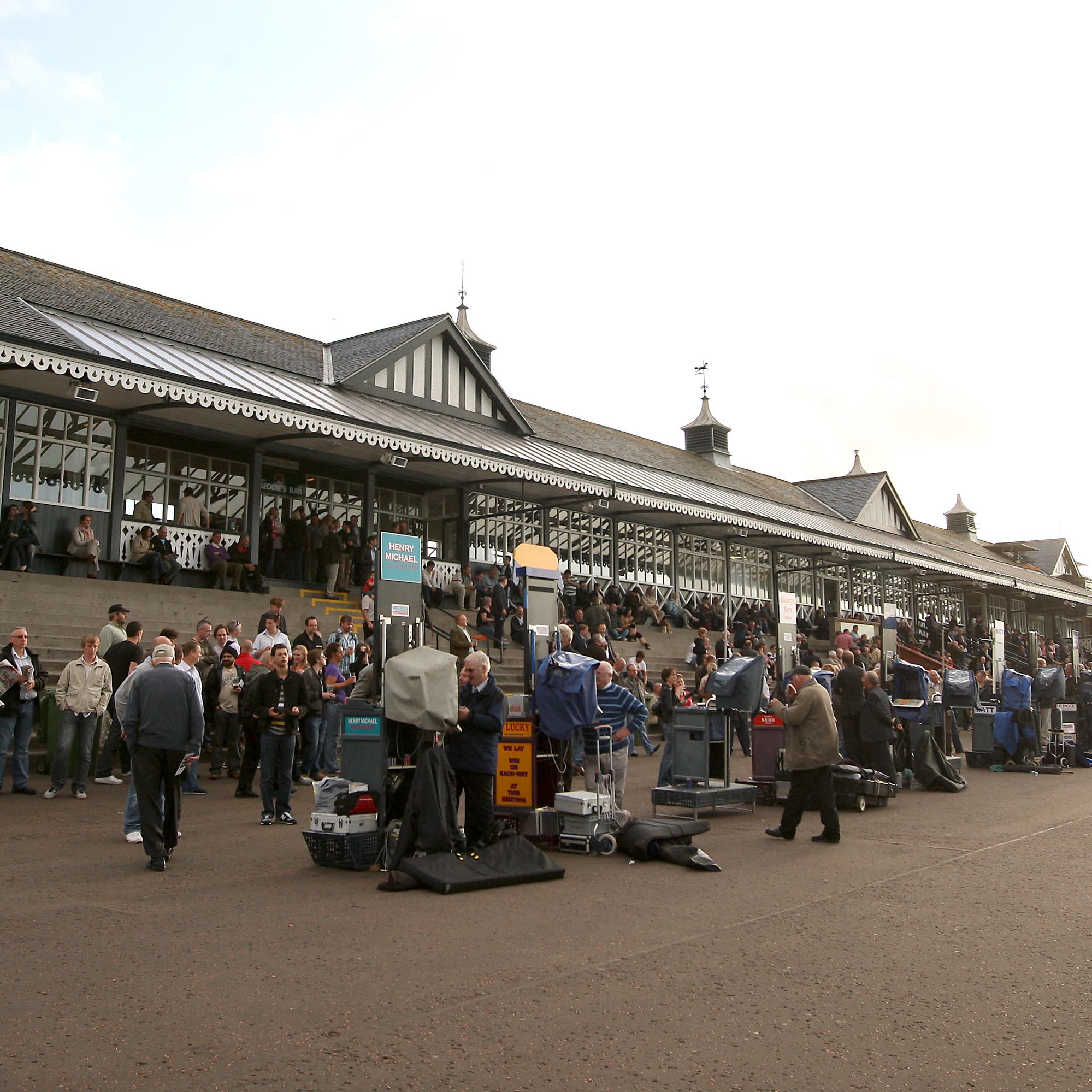 A view of Musselburgh Racecourse